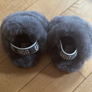 Baby Ugg Fluff Slides